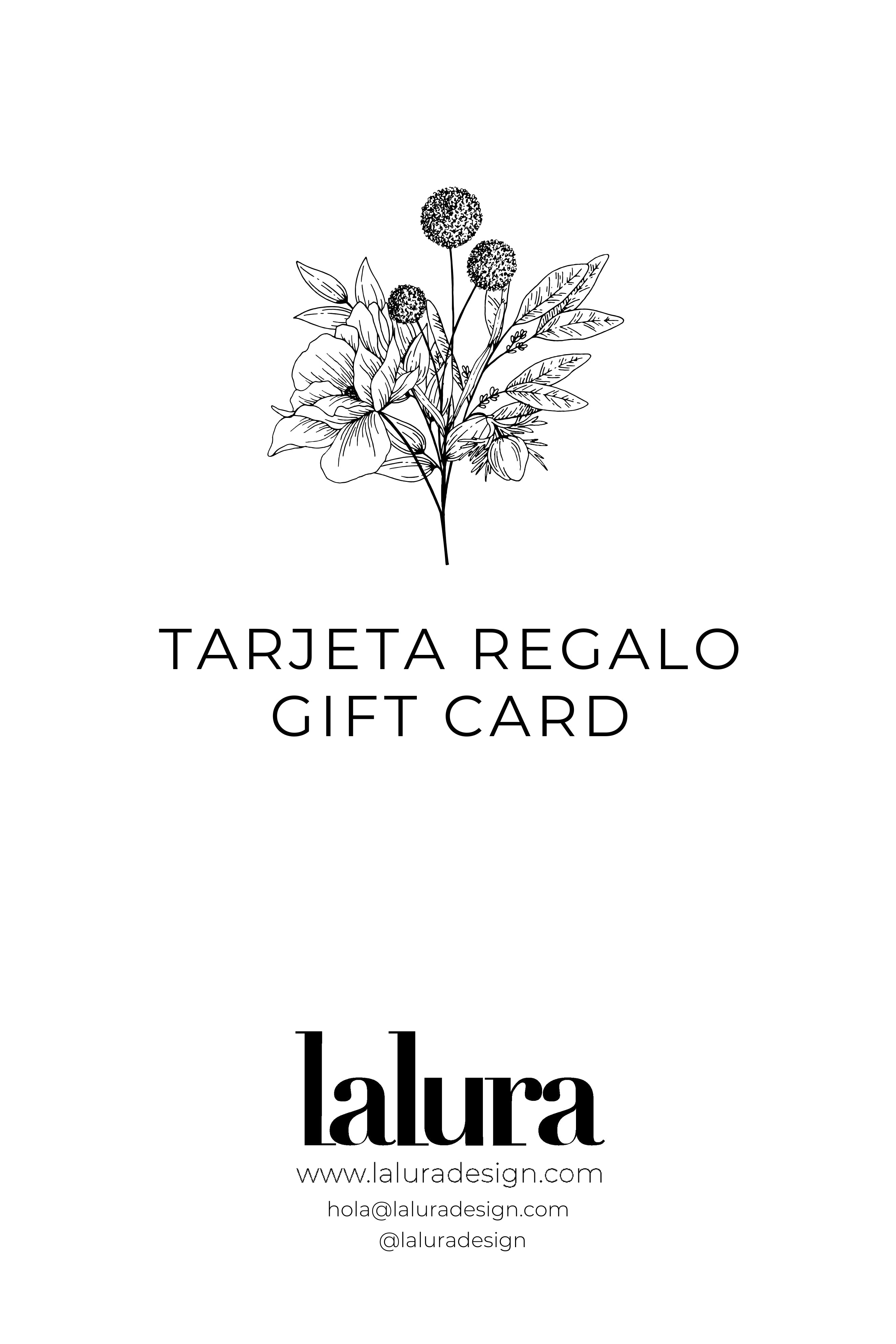 Tarjeta Regalo