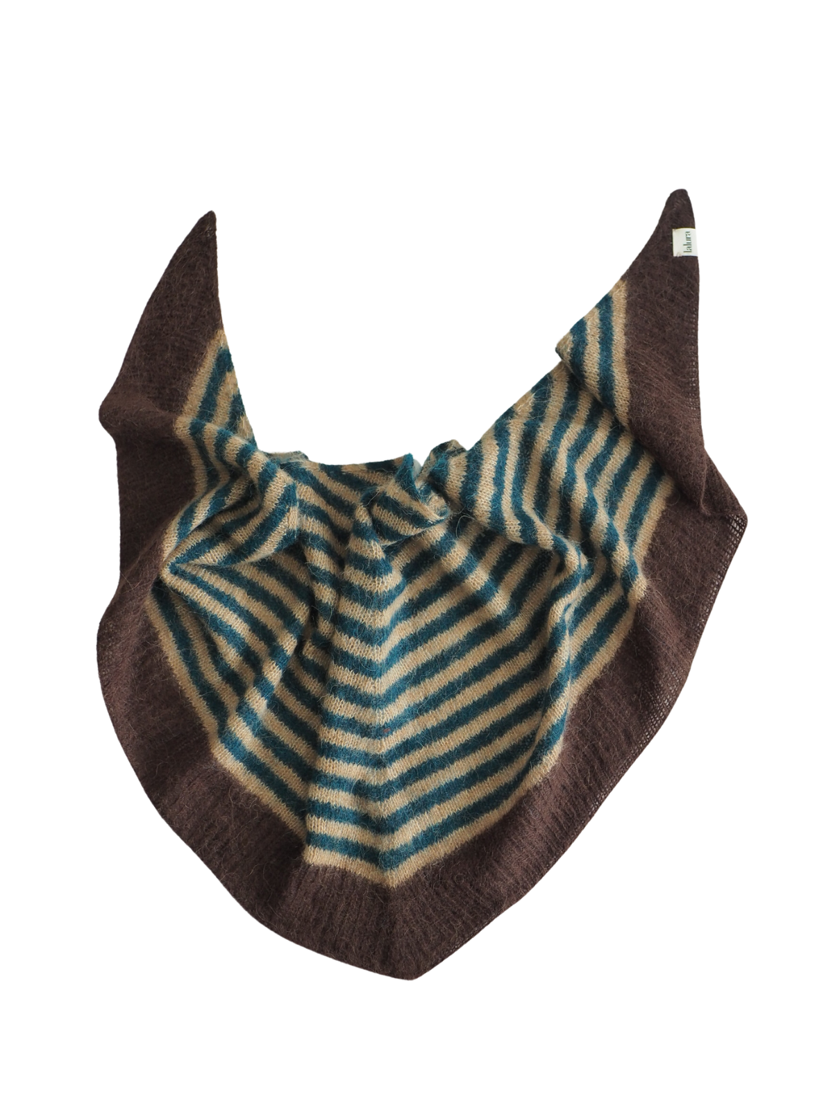 Antía vanilla and petrol bandana DIY Kit