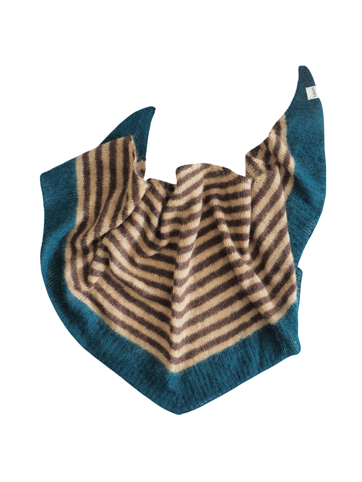 Antía vanilla and chocolate scarf DIY Kit