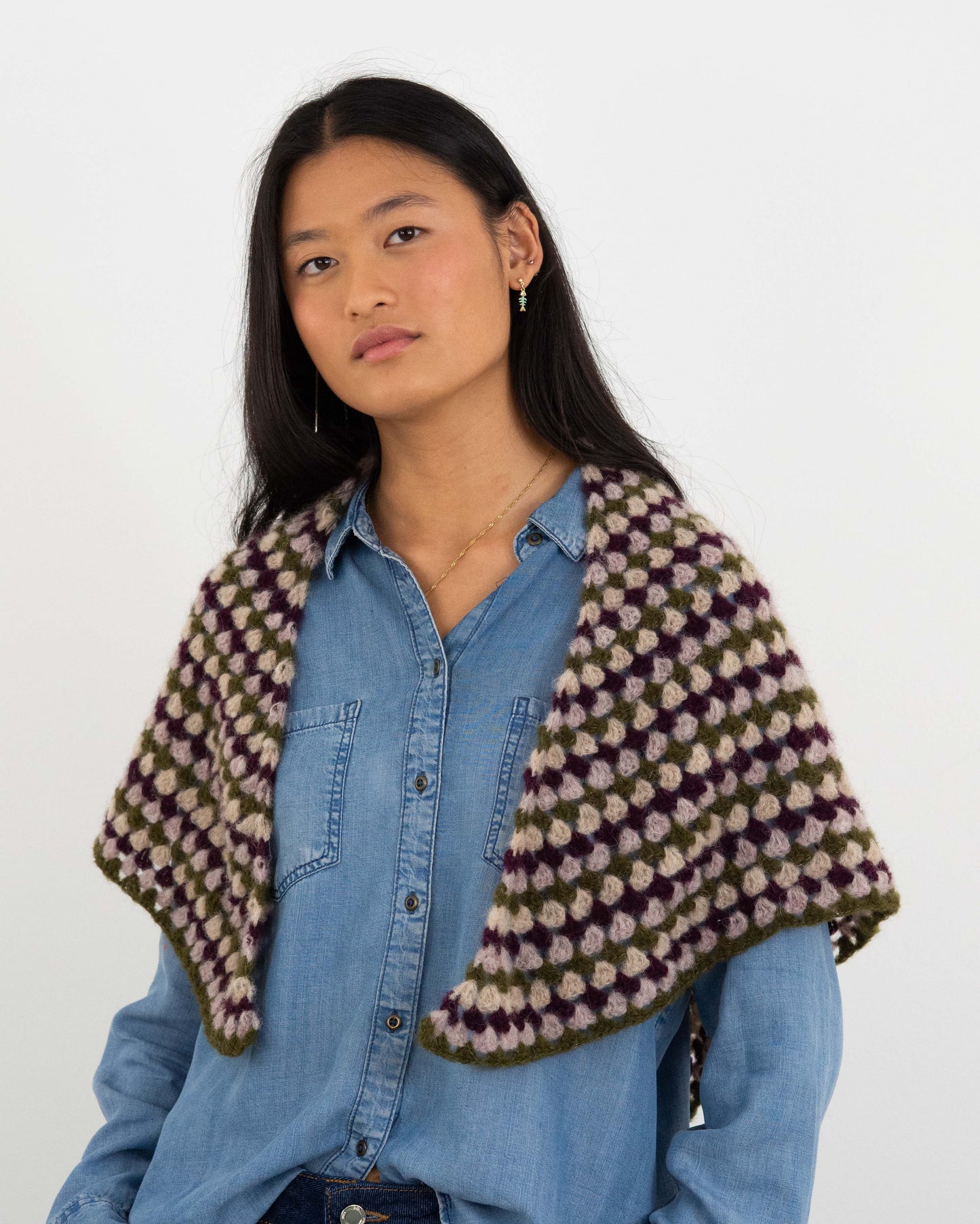 Aloia Meadow shawl DIY kit