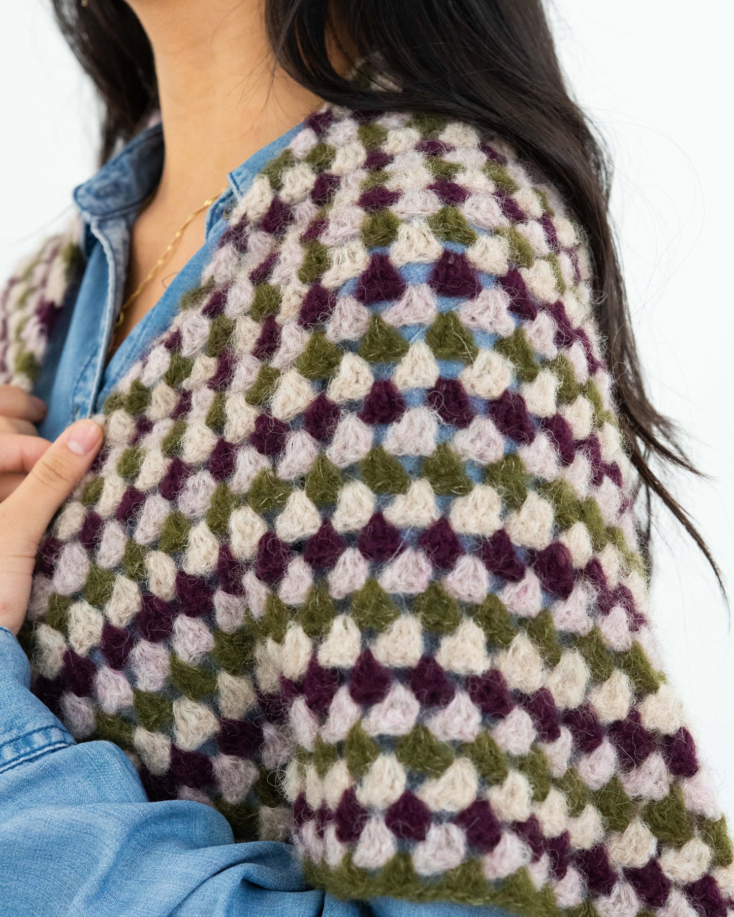 Aloia Meadow shawl DIY kit