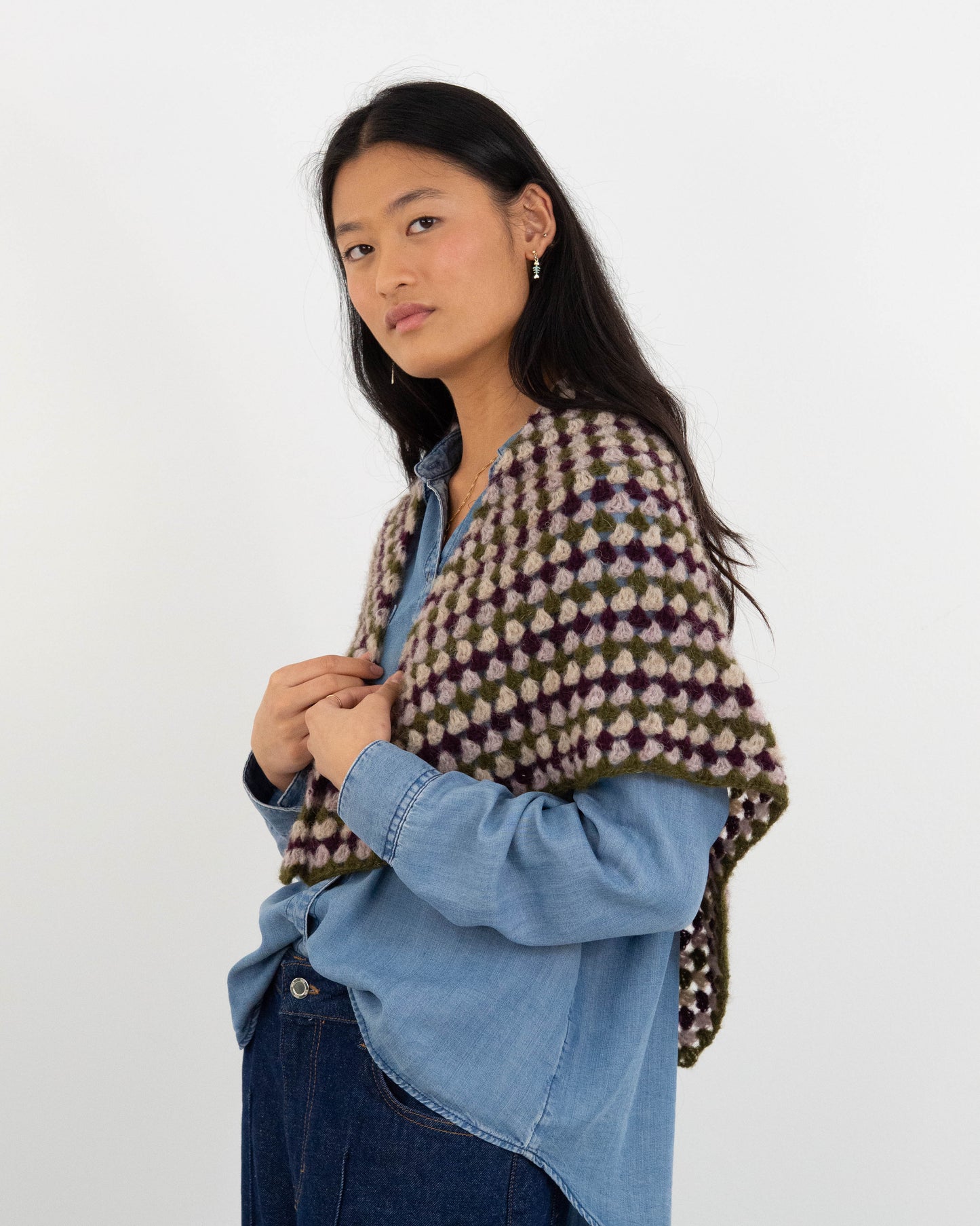 Aloia Meadow shawl DIY kit