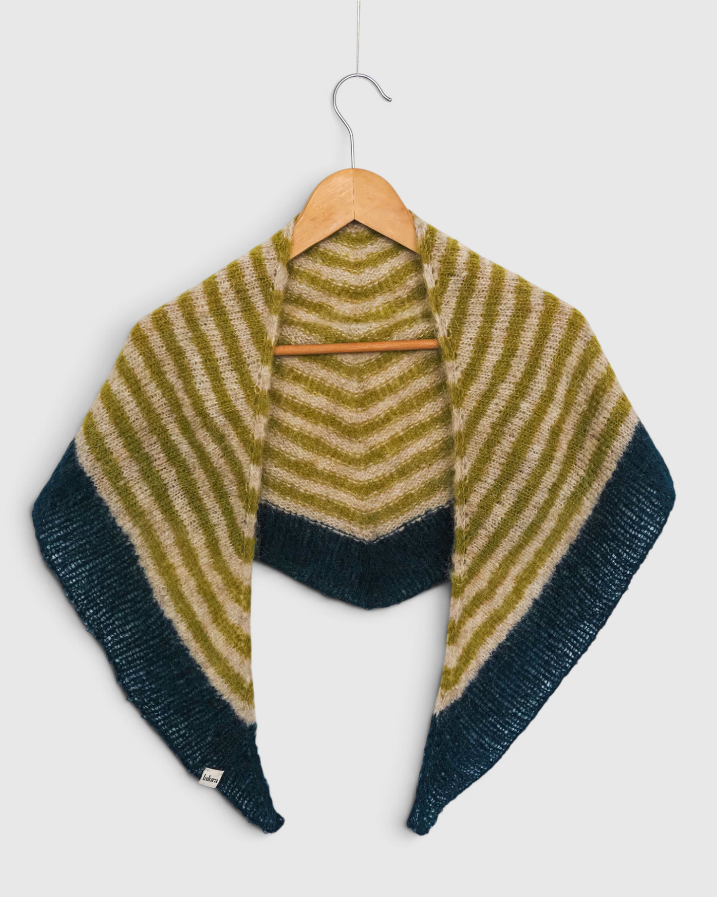 Pañoleta Antía Tierra Verde Petróleo Kit DIY