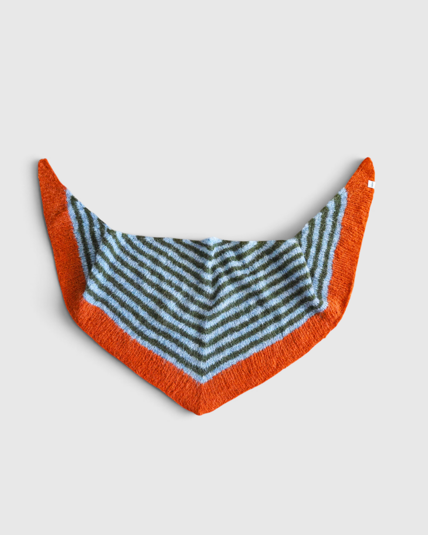 Pañoleta Antía Azul Hierba Naranja
