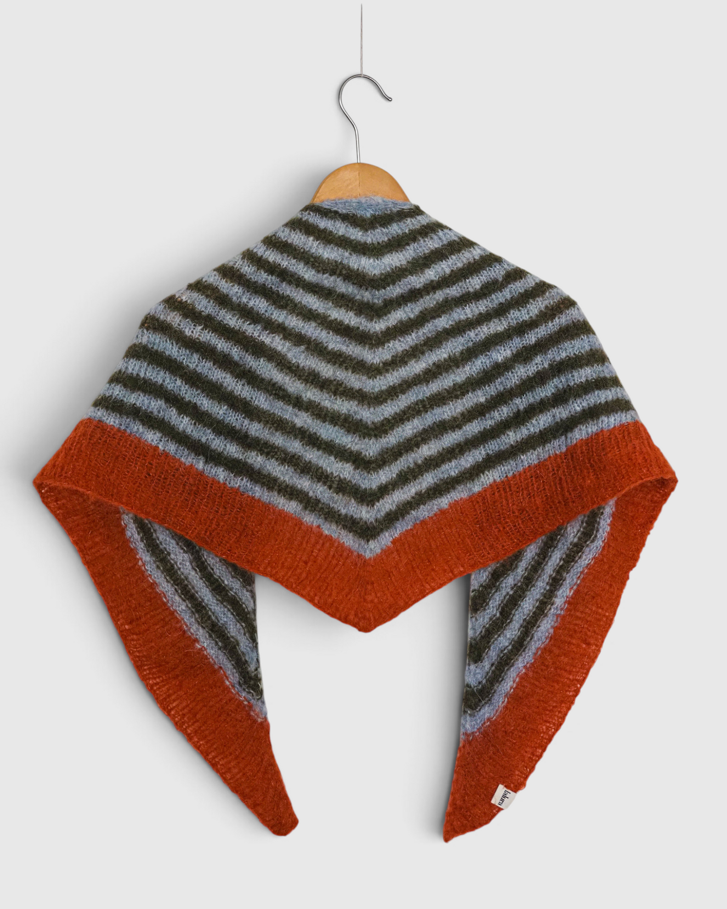 Pañoleta Antía Azul Hierba Naranja