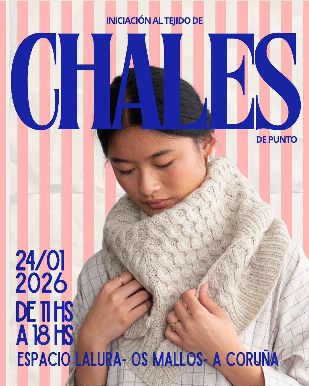 Iniciación al tejido de chales