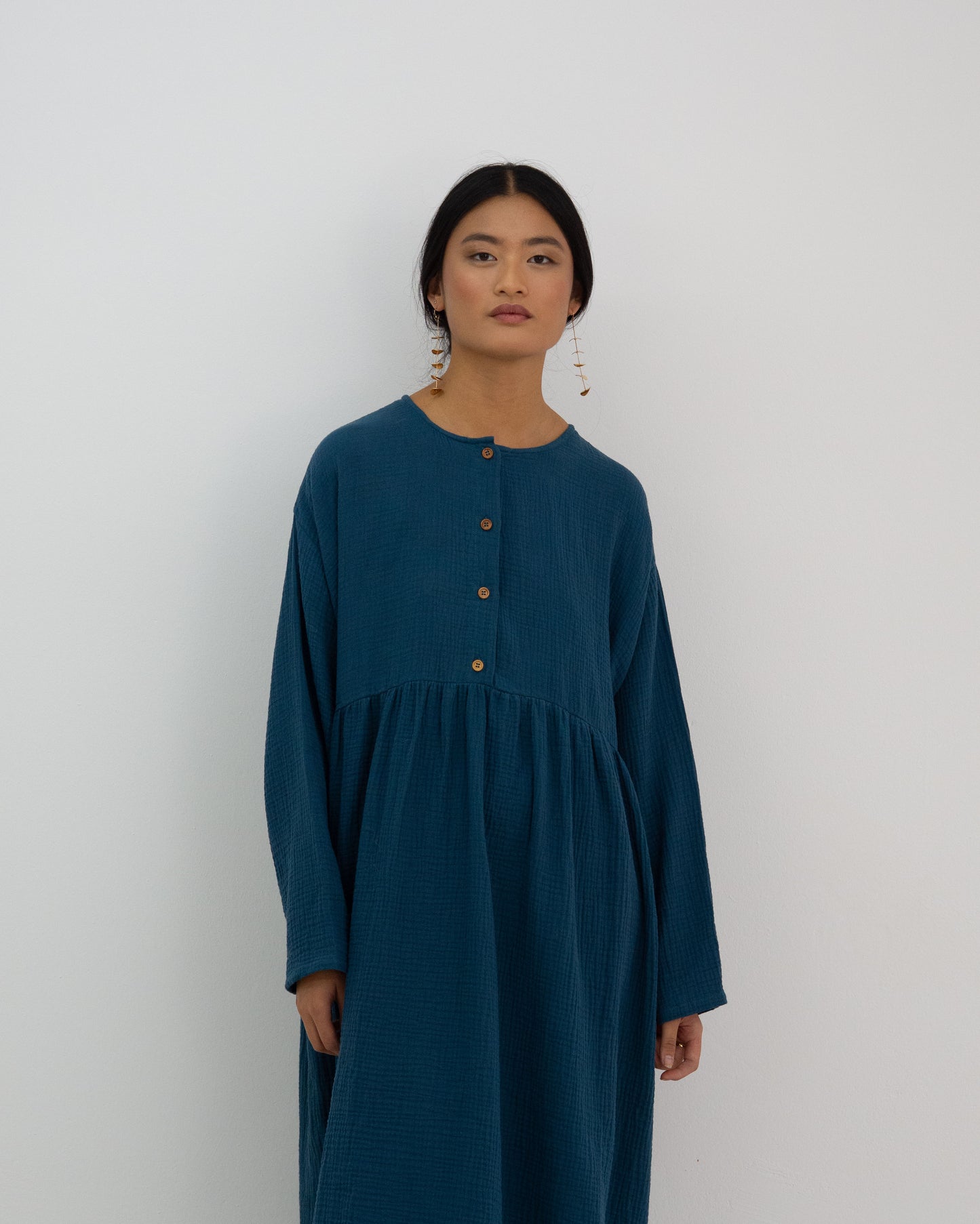 Clara Petrol Dress