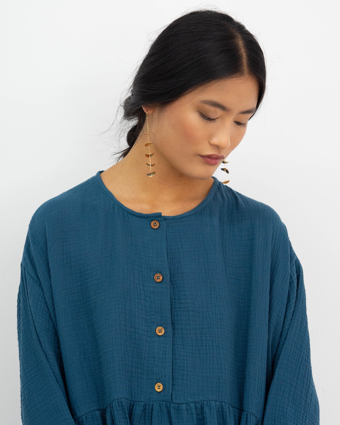 Clara Petrol Dress
