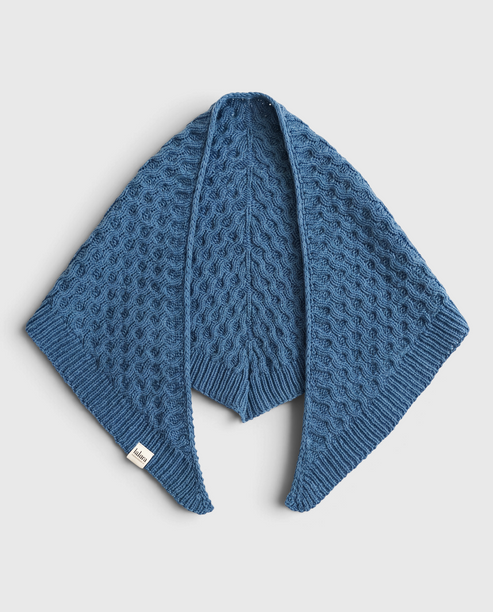 Kit para tejer Chal Erea Azul claro