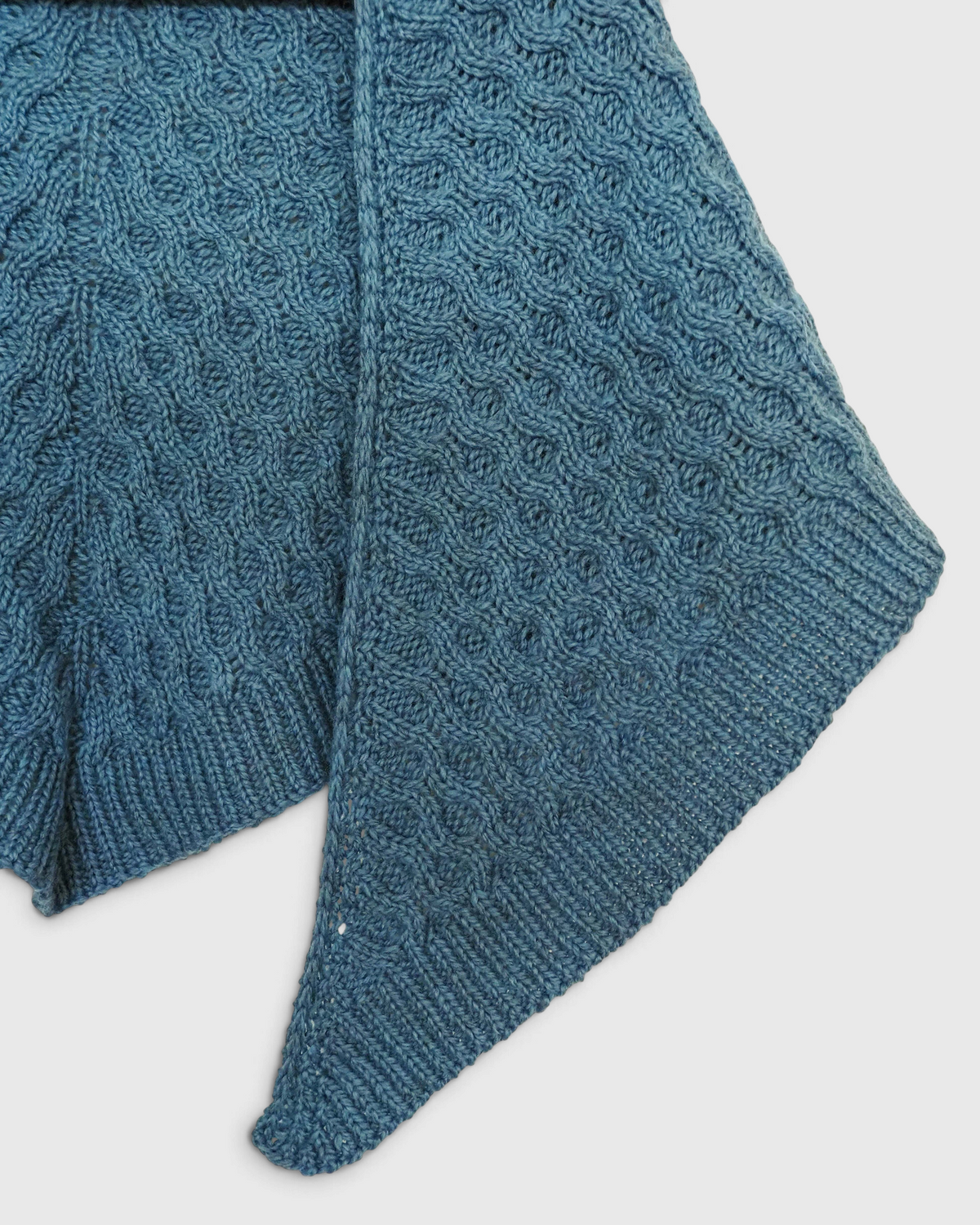 Kit para tejer Chal Erea Azul claro