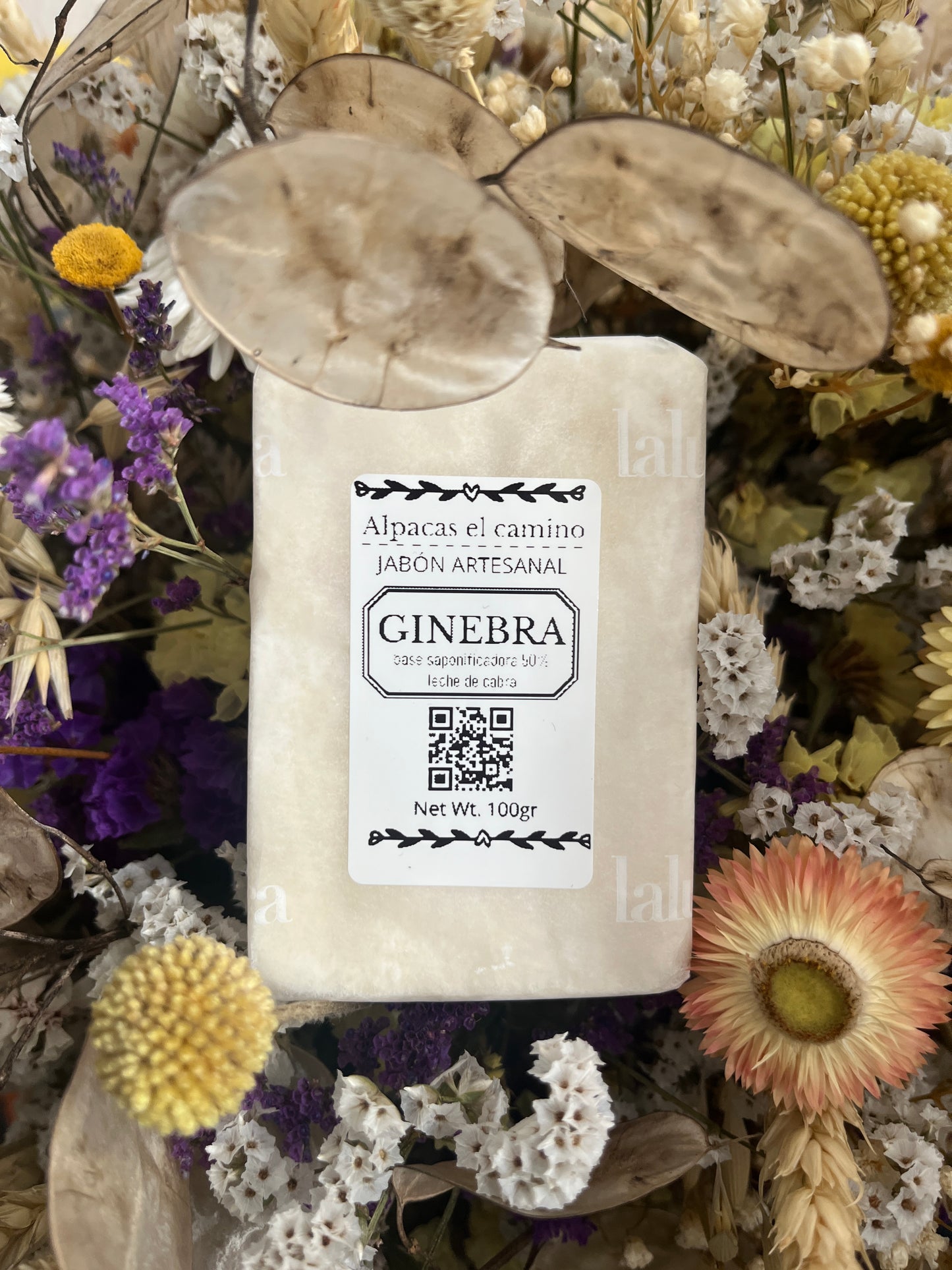 Jabón  Artesanal de leche de Ginebra