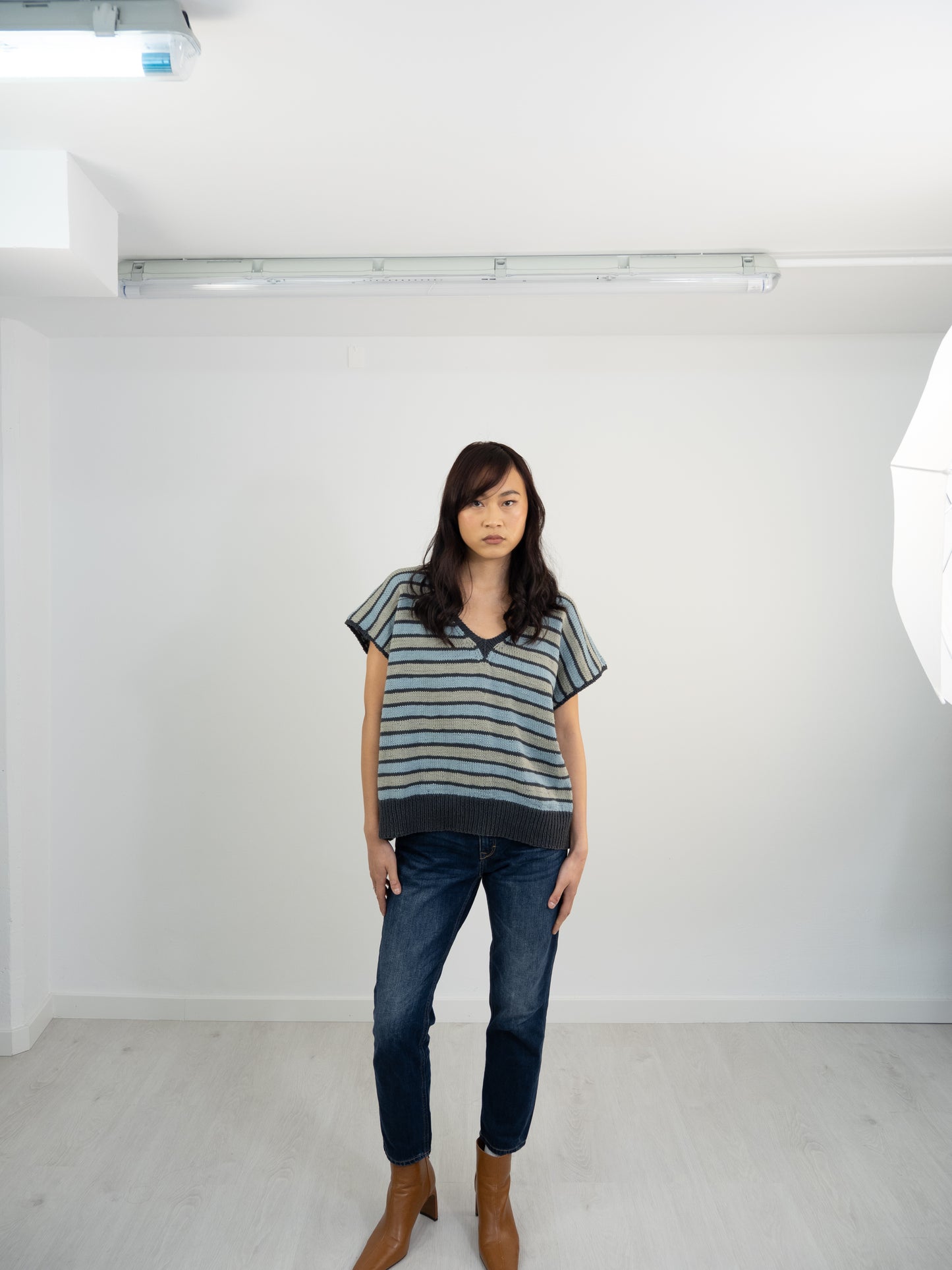 Top Mariña Azules KIT DIY