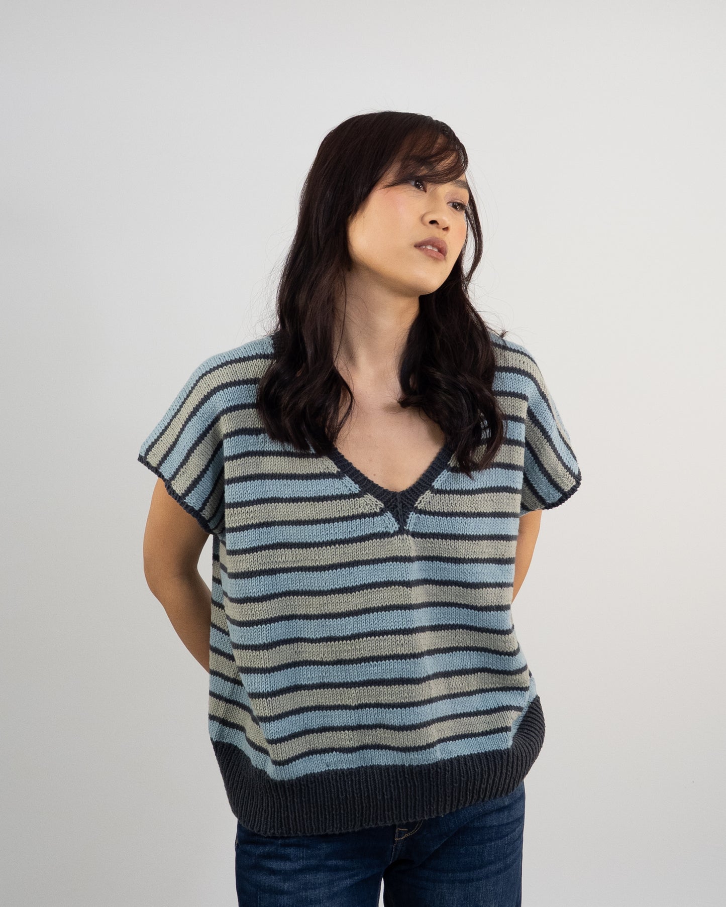 Top Mariña Azules KIT DIY