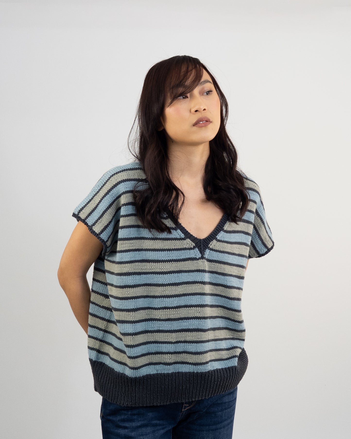 Top Mariña Azules KIT DIY