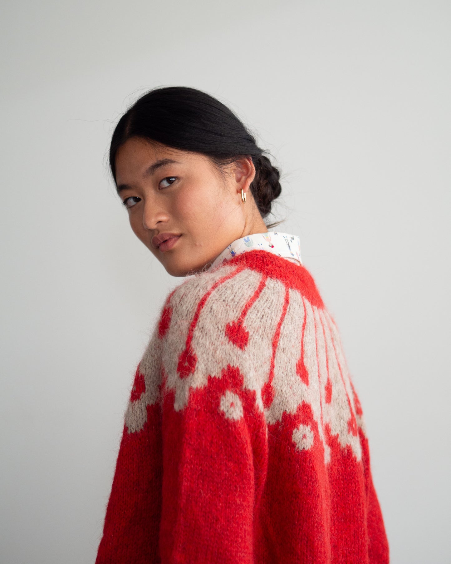 Chaqueta Martiña Rojo