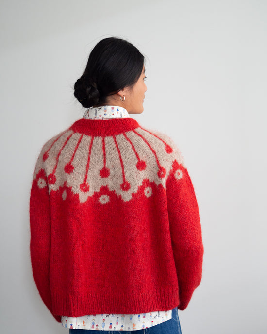 Chaqueta Martiña Rojo KIT DIY