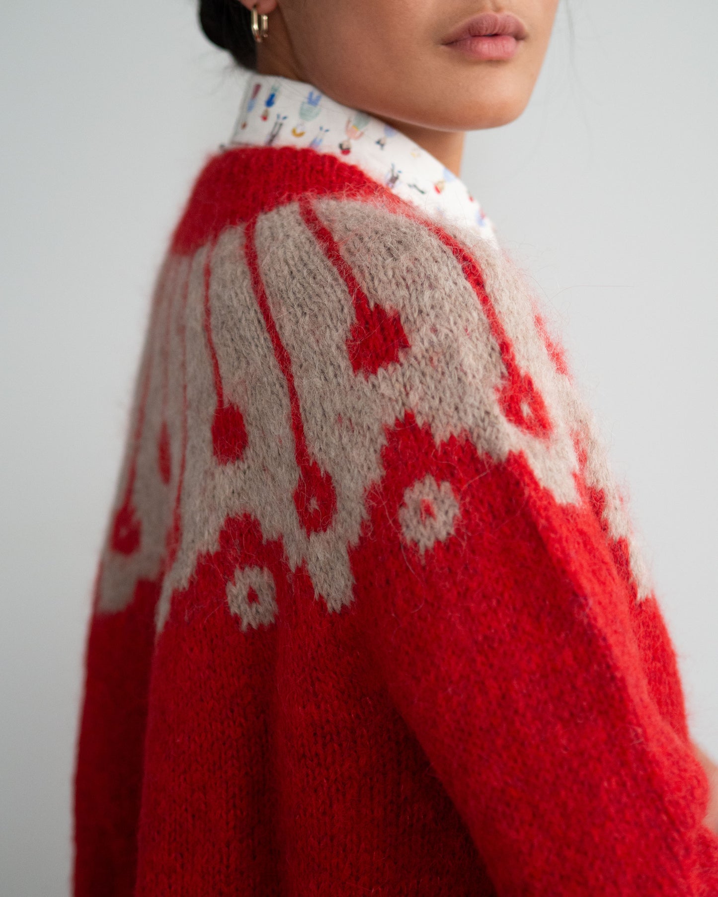 Chaqueta Martiña Rojo