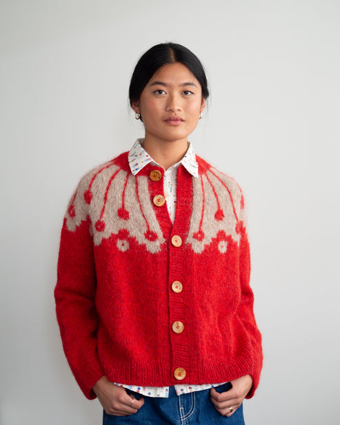 Chaqueta Martiña Rojo