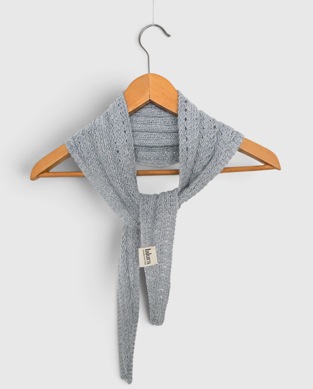 Kit para tejer Pañoleta Micaela gris