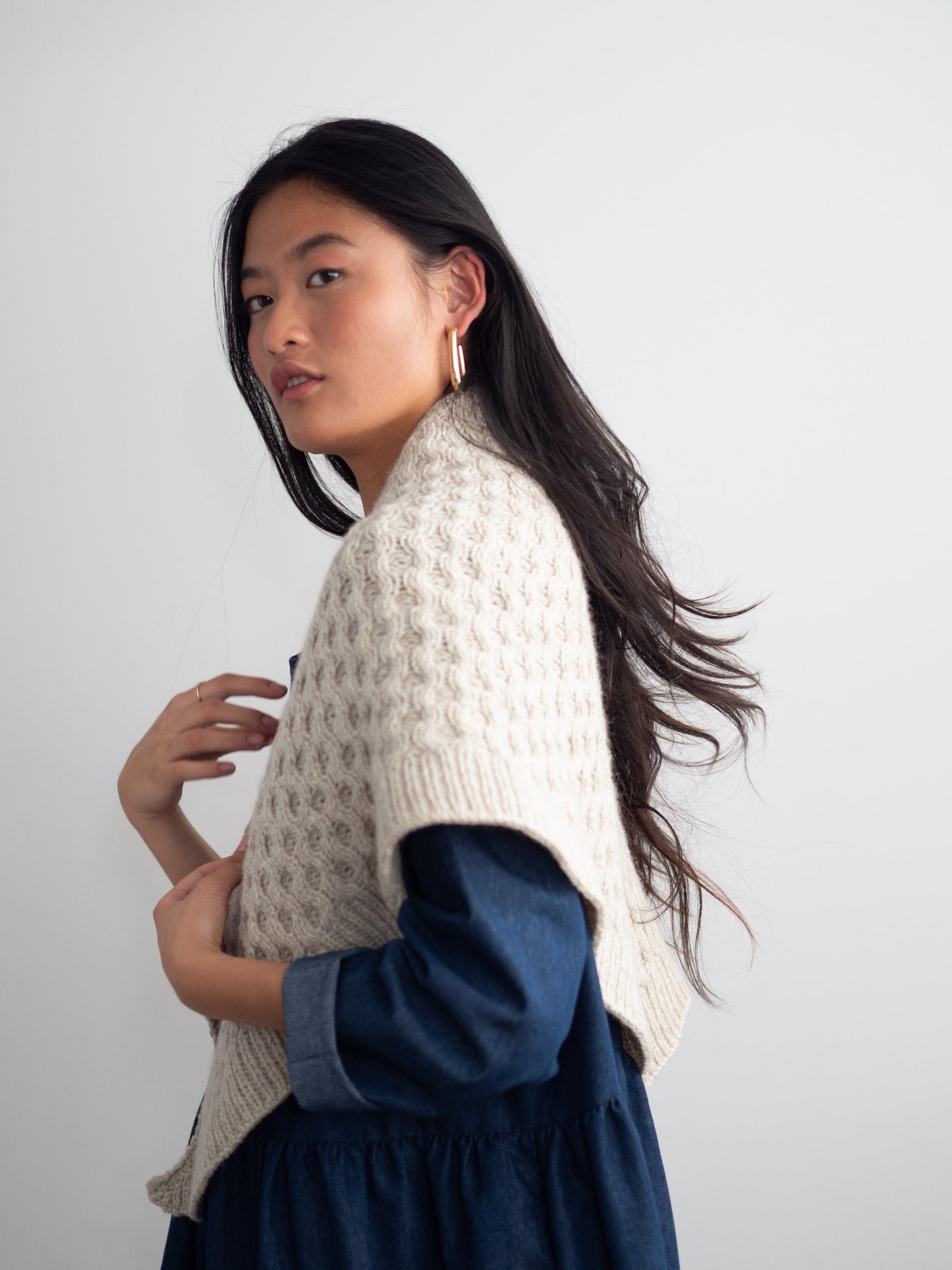 Erea Natural Shawl DIY kit