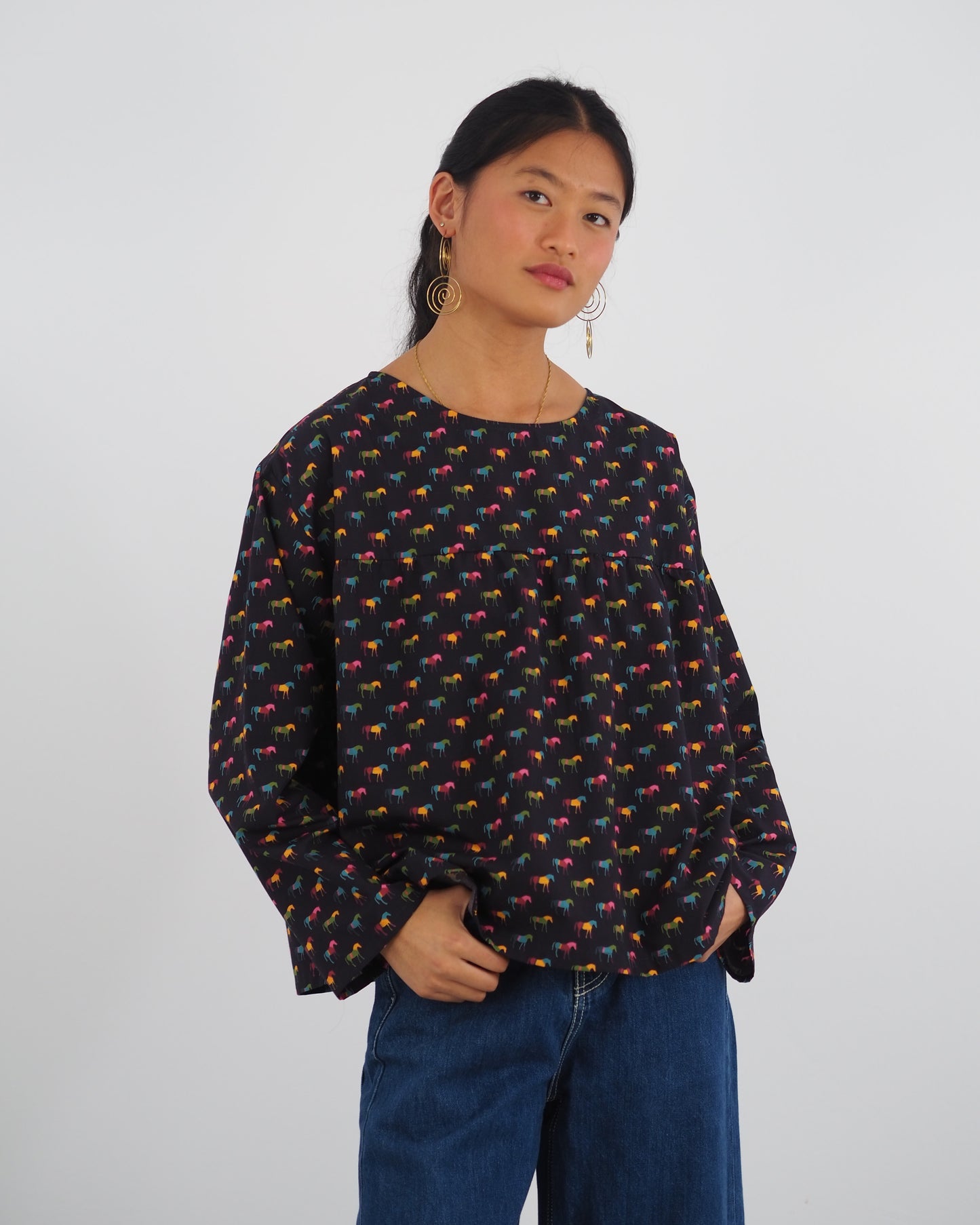 camisa caballitos