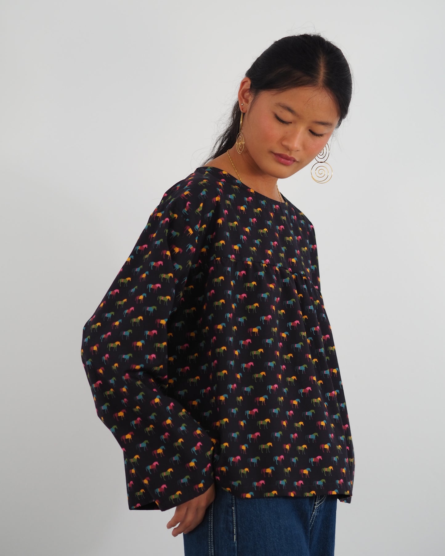 camisa caballitos