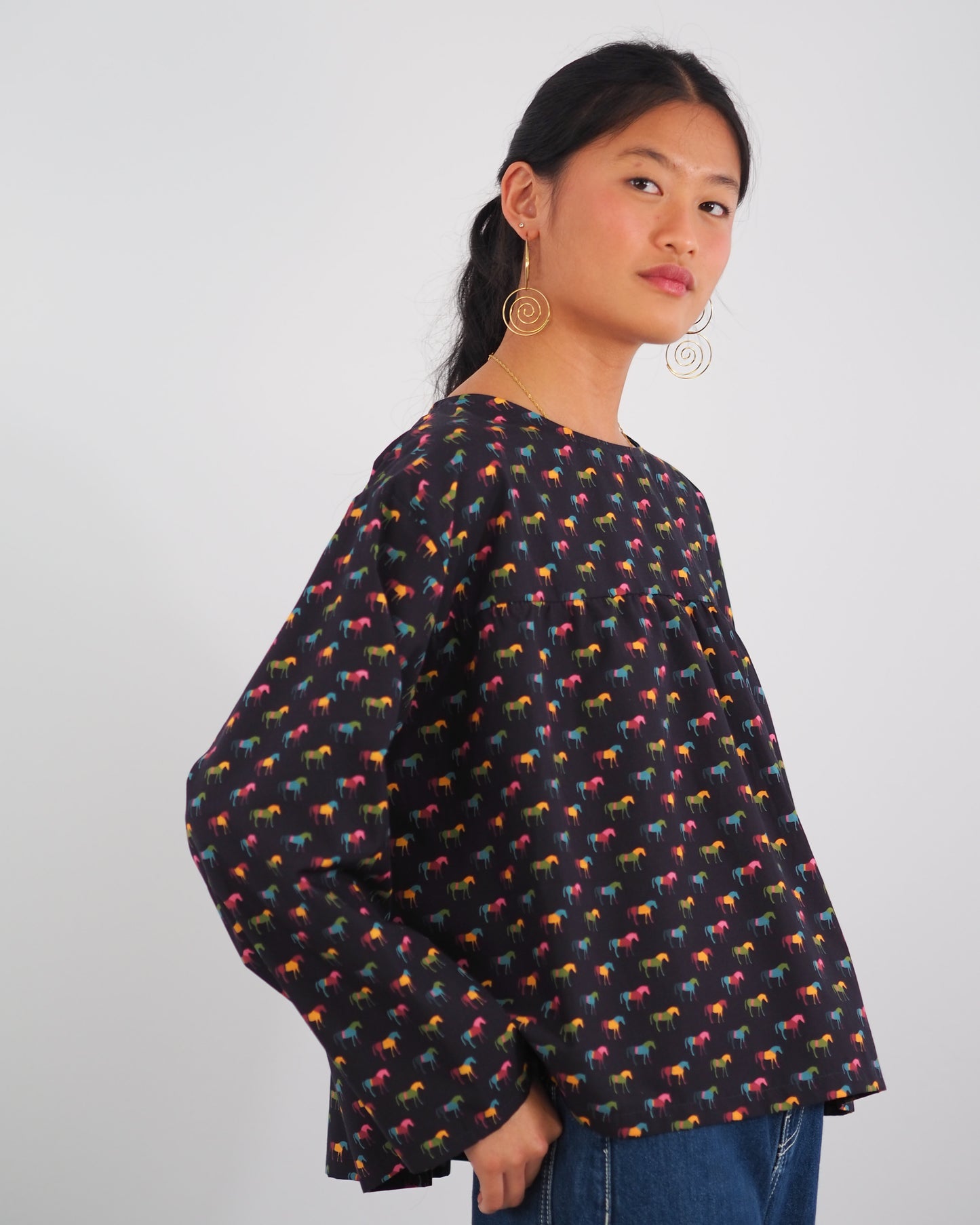 camisa caballitos