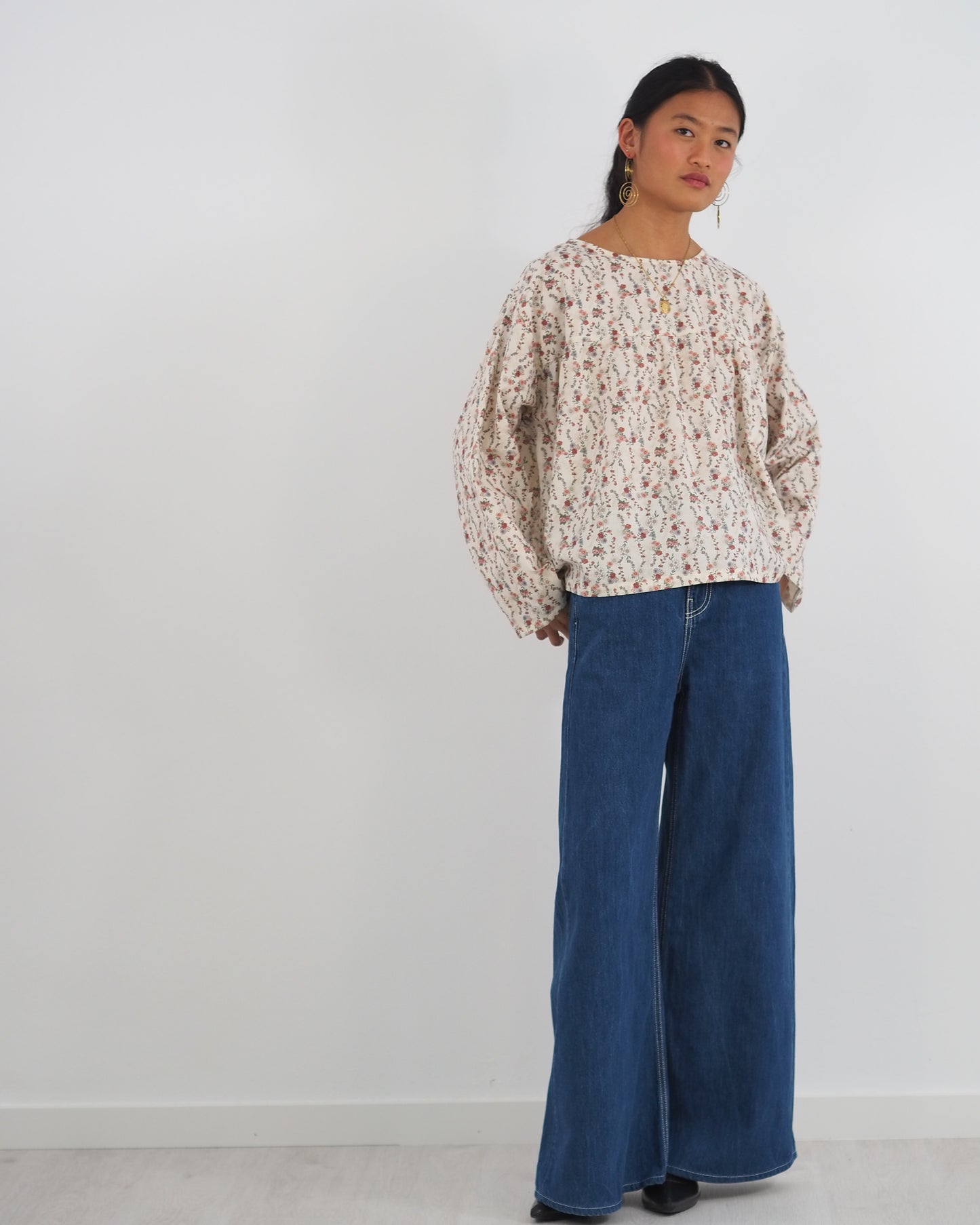 camisa flores