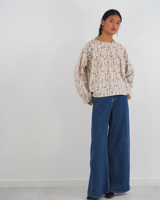 camisa flores