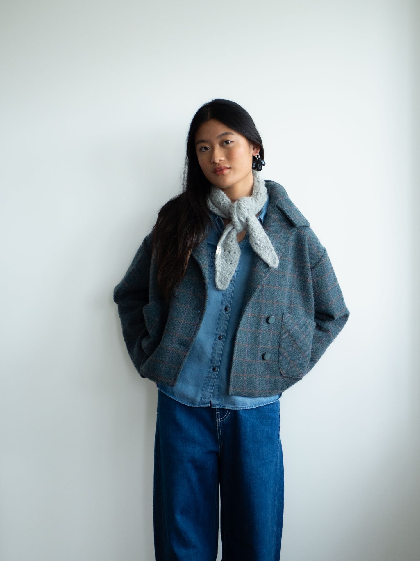 Pañoleta Pepa Gris DIY