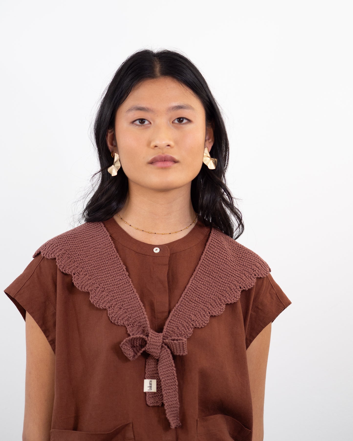 Cuello Xuliana Chocolate Kit DIY