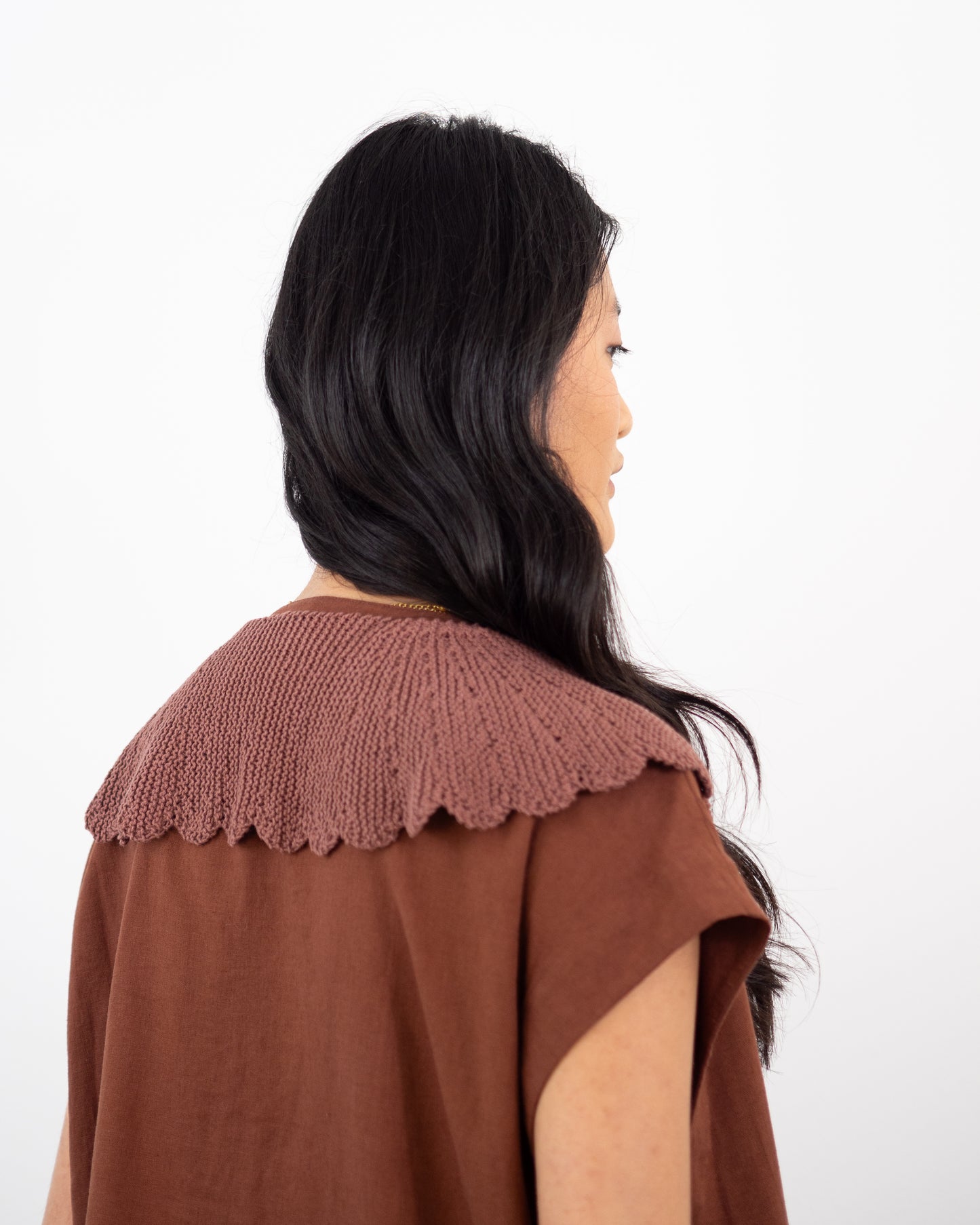 Cuello Xuliana Chocolate Kit DIY