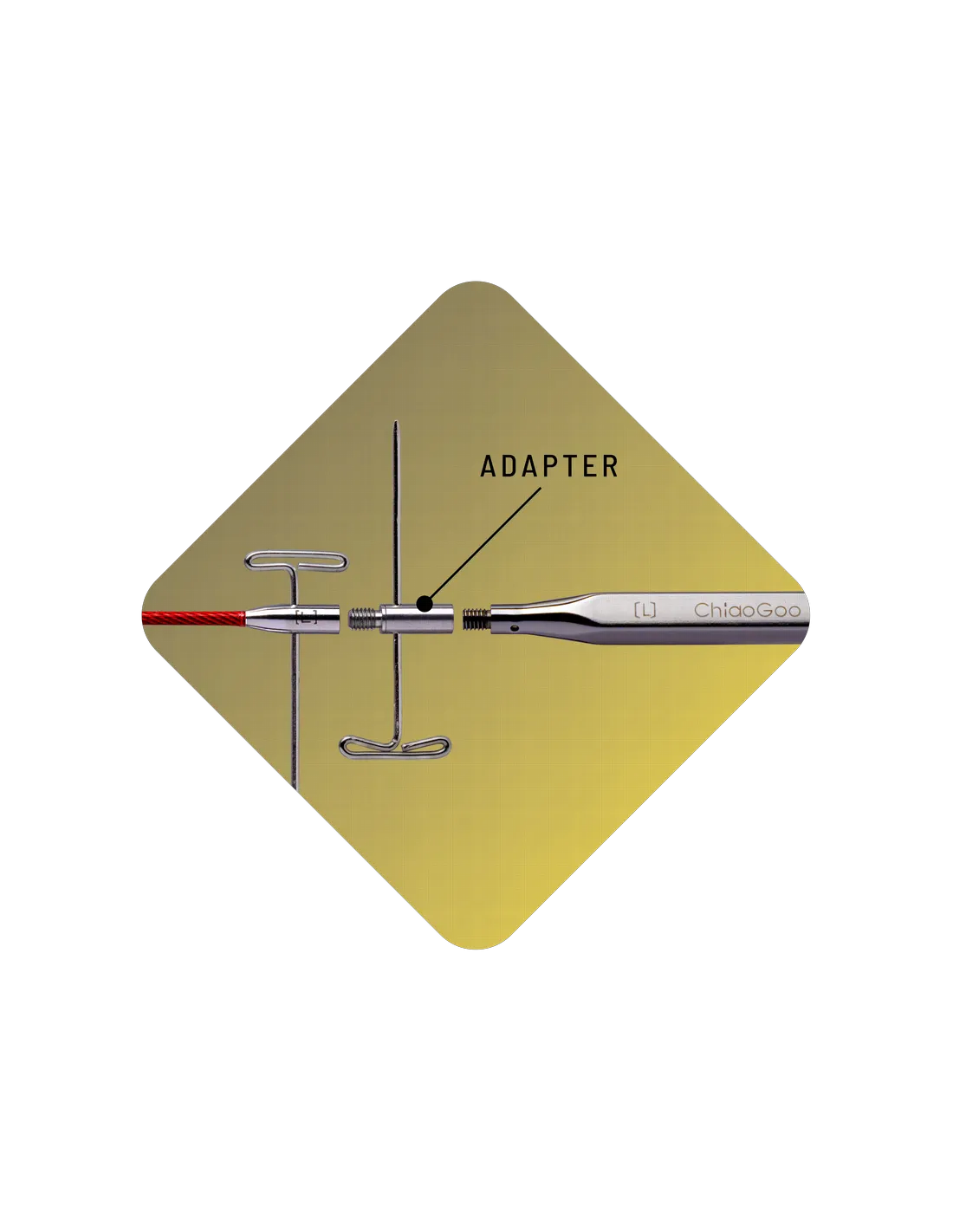 Adaptador cables Swivel S ChiaoGoo