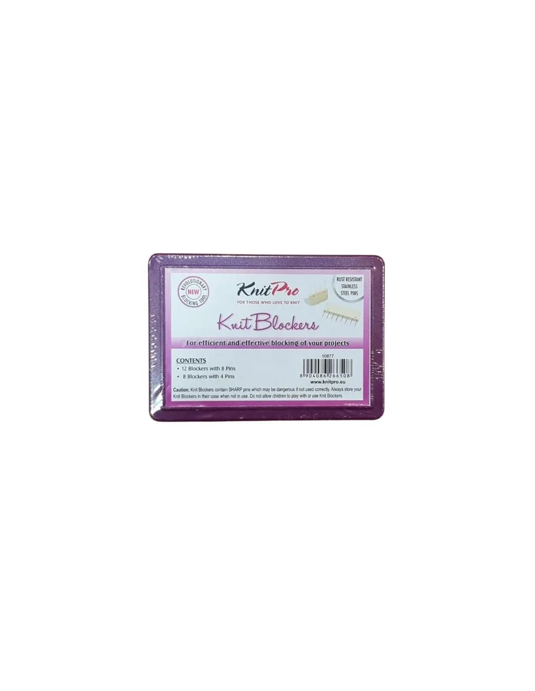 Peinetas de bloqueo knit pro
