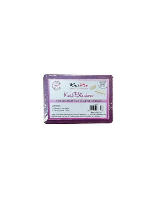 Peinetas de bloqueo knit pro