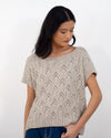 Top Xiana gris