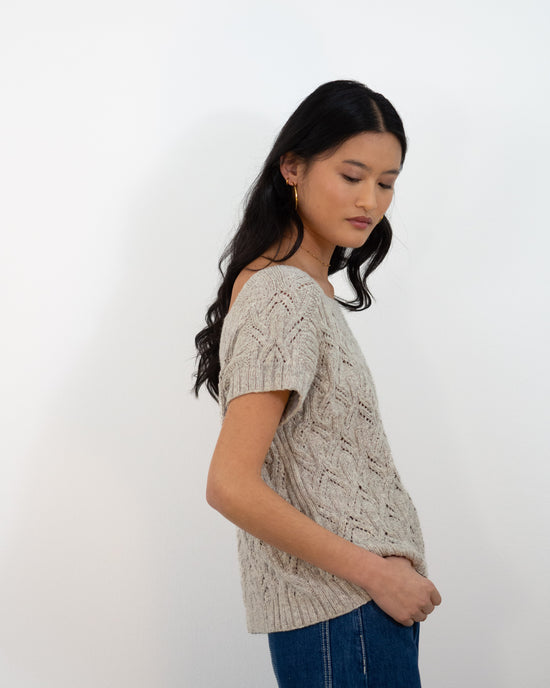 Top Xiana gris